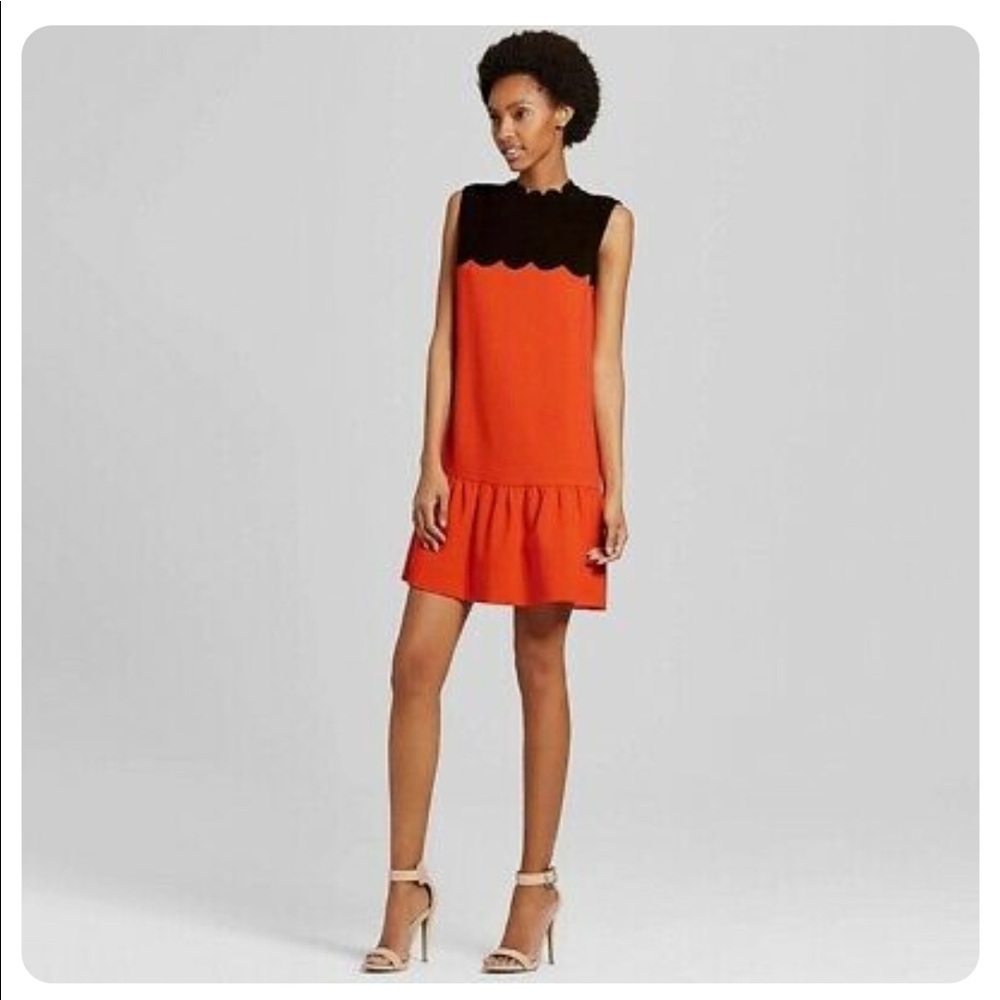 Victoria Beckham for Target Scalloped Dress